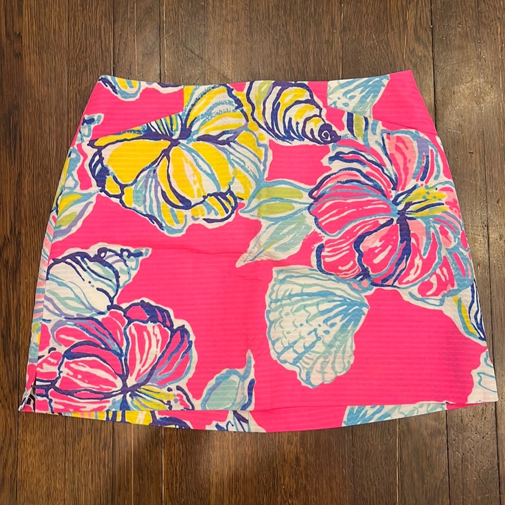 NWT Lilly Pulitzer Swept by the Tides Skort